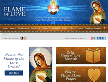 Tablet Screenshot of flameoflove.us